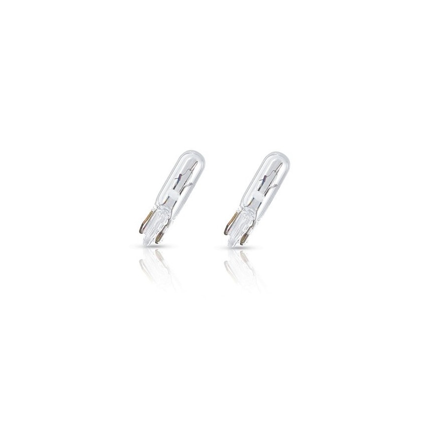 KOMPLET 2x Avto žarnica Philips VISION 12516B2 W1,2W W2x4,6d/1,2W/12V
