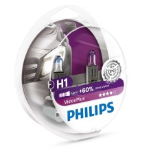 KOMPLET 2x Avto žarnica Philips VISION PLUS 12258VPS2 H1 P14,5s/55W/12V