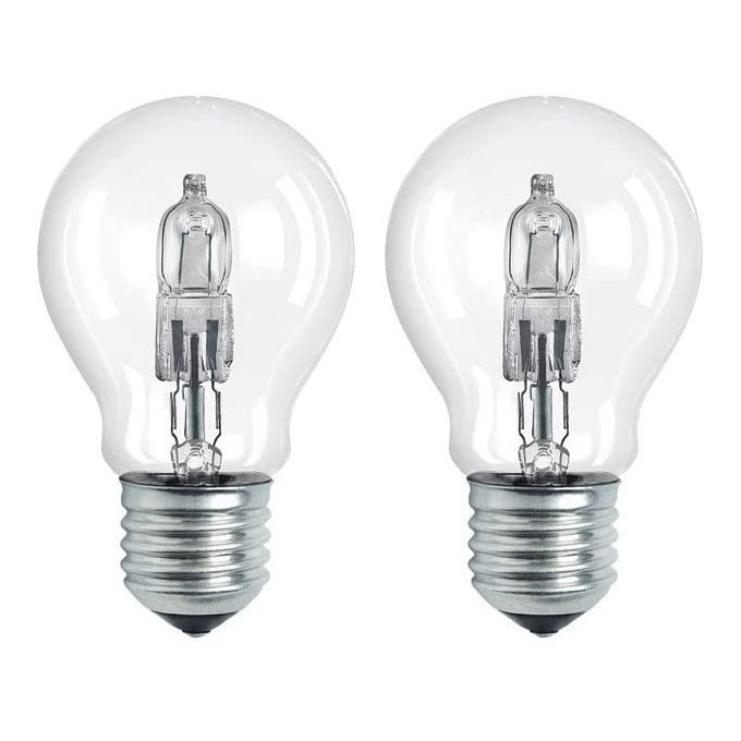 KOMPLET 2x Halogenska žarnica E27/57W/230V 2800K - Osram
