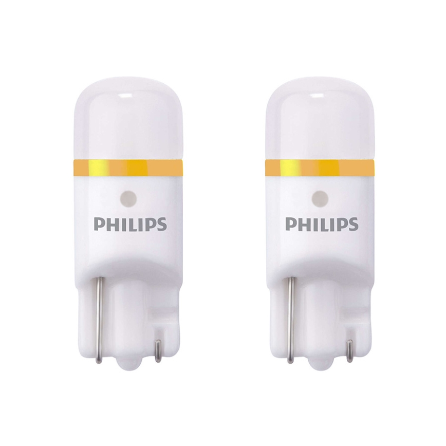 KOMPLET 2x LED Avtožarnica Philips X-TREMEULTION 127994000KX2 T10 W2,1x9,5d/0,8W