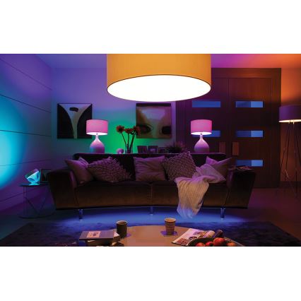 KOMPLET 2x LED Zatemnitvena žarnica Philips Hue White And Color Ambiance E27/9W/230V 2000-6500K