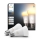 Komplet 2x LED zatemnljiva žarnica Philips Hue WHITE AMBIANCE E27/8,1W/230V 1000-20000K