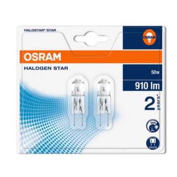 KOMPLET 2x Žarnica HALOSTAR GY6,35/50W/12V 2950K - Osram