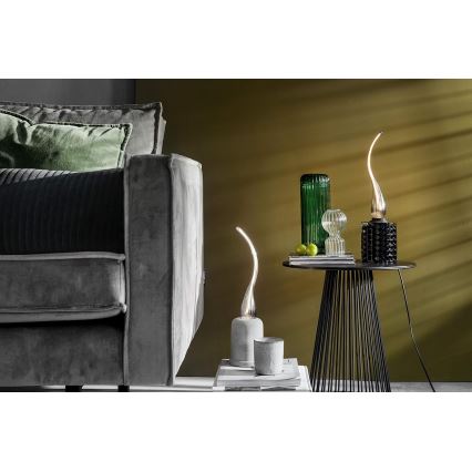 Komplet 2x zatemnjevalna LED žarnica LAMDA E27/4W/230V 2100K prozorna