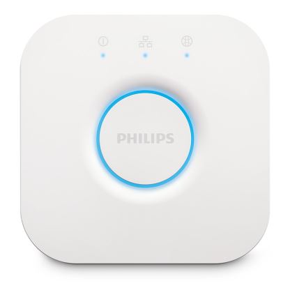 Komplet 2x zatemnljivih LED žarnic Philips Hue WHITE AMBIANCE GU10/4,2W/230V 2200-6500K + Hue bridge