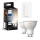 Komplet 2x zatemnjivih LED žarnic Philips Hue WHITE AMBIANCE GU10/4,2W/230V 2200-6500K + stikalo za zatemnjevanje
