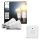 Komplet 2x zatemnljiva LED žarnica Philips Hue WHITE AMBIANCE E27/8,1W/230V 1000–20000K + senzor gibanja