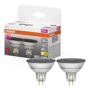 Komplet 2x zatemnljivih LED reflektorijskih žarnic MR16 GU5,3/5W/12V 2700K 36° CRI 90 - Osram