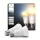 Komplet 2x zatemnljivih LED žarnic Philips Hue WHITE AMBIANCE E27/6W/230V 1000-20000K
