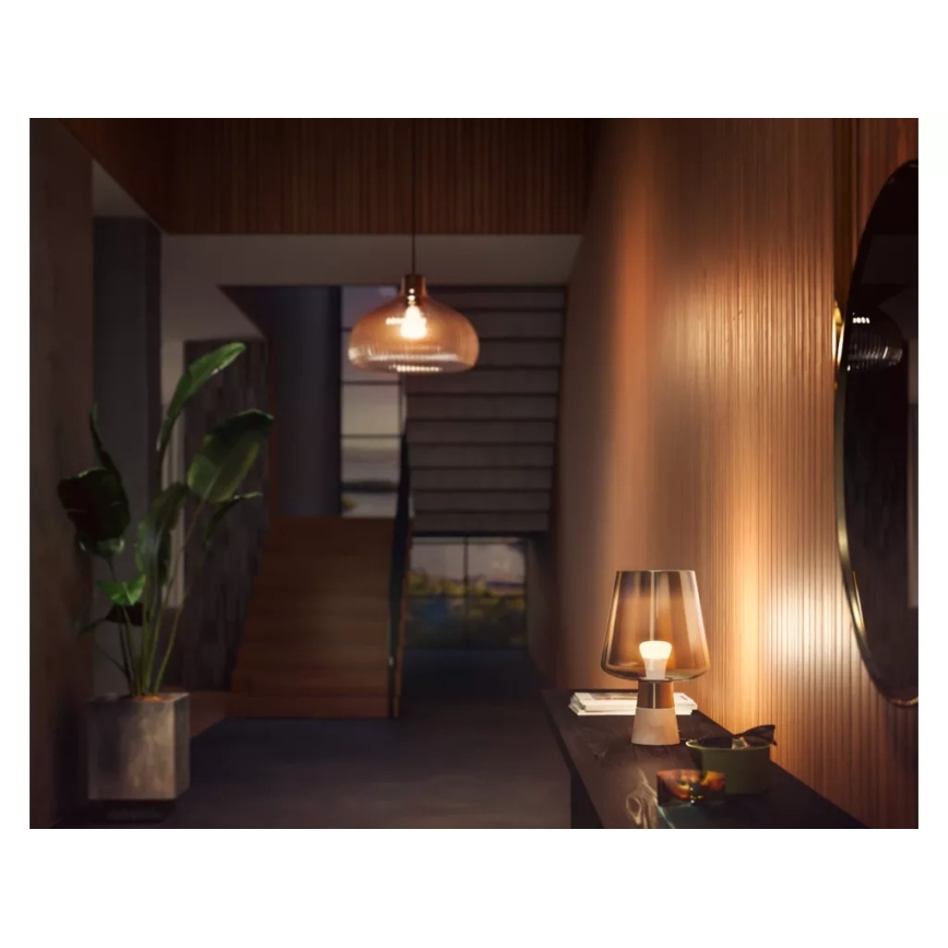 Komplet 2x zatemnljivih LED žarnic Philips Hue WHITE E27/9,5W/230V 2700K