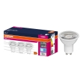 Komplet 3x LED reflektorskih žarnic PAR16 GU10/6,9W/230V 4000K 60° - Osram