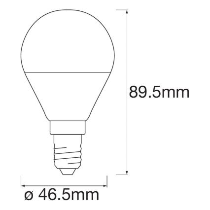 KOMPLET 3x LED RGBW Zatemnitvena žarnica SMART+ E14/5W/230V 2700K-6500K Wi-Fi - Ledvance