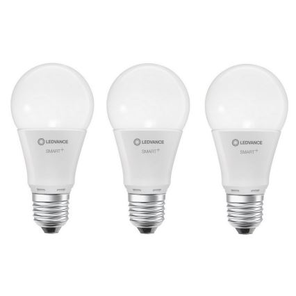 KOMPLET 3x LED RGBW Zatemnitvena žarnica SMART+ E27/9,5W/230V 2700K-6500K Wi-Fi - Ledvance