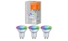 KOMPLET 3x LED RGBW Zatemnitvena žarnica SMART+ GU10/5W/230V 2700K-6500K Wi-Fi - Ledvance