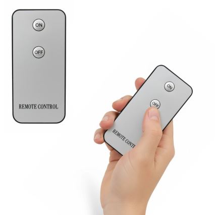 Komplet 3x LED sveč BRILLO LED/3xAAA, kremne, z daljinskim upravljalnikom