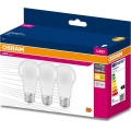 Komplet 3x LED žarnic A60 E27/10W/230V 3000K - Osram