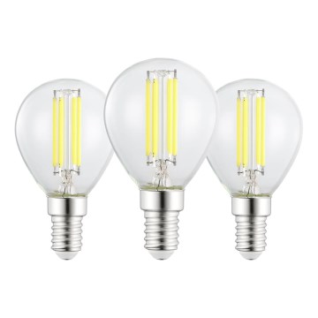 Komplet 3x LED žarnic VINTAGE P45 E14/2,2W/230V 2700K - Eglo 110441
