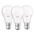 KOMPLET 3x LED Žarnica B22d/8,5W/230V 4000K - Osram