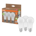 Komplet 3x LED žarnica iz reciklirane plastike A100 E27/14W/230V 4000K - Osram