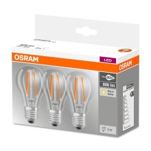 KOMPLET 3x LED Žarnica VINTAGE E27/7W/230V 2700K - Osram