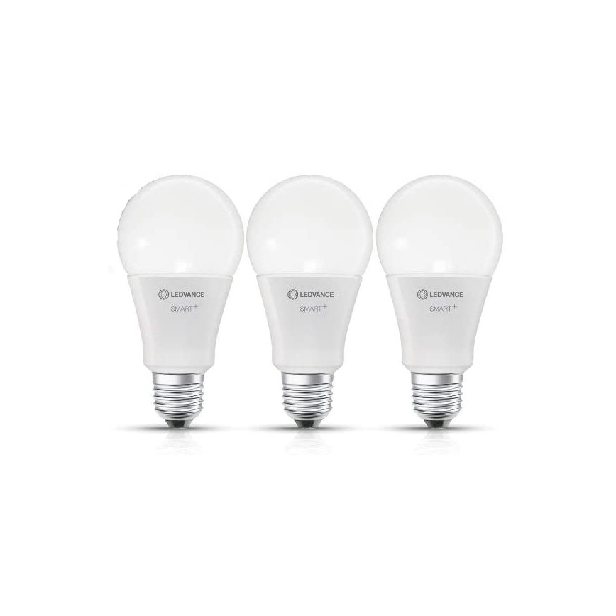 KOMPLET 3x LED Zatemnitvena žarnica SMART+ E27/14W/230V 2700K-6500K Wi-Fi - Ledvance