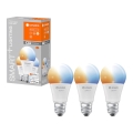 KOMPLET 3x LED Zatemnitvena žarnica SMART+ E27/14W/230V 2700K-6500K Wi-Fi - Ledvance