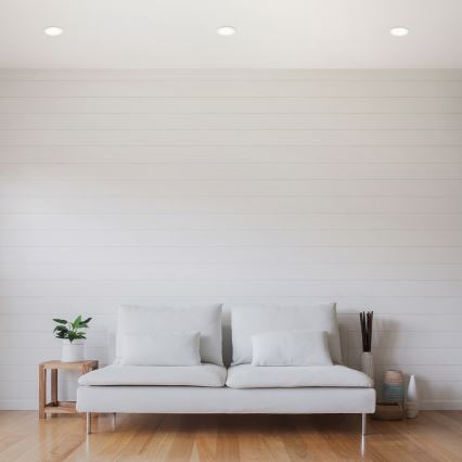 Komplet 3x vgradna stropna LED svetilka za kopalnico LED/6W/230V 3000K IP44, bela