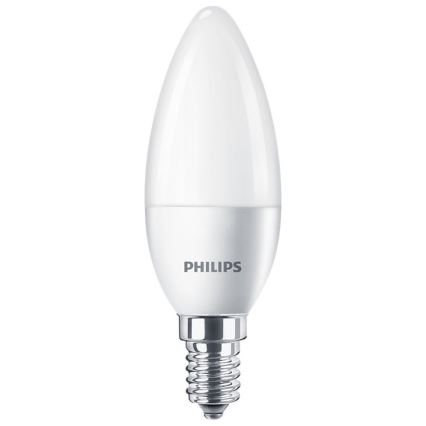 KOMPLET 3xLED Žarnica Philips B35 E14/5W/230V 2700K