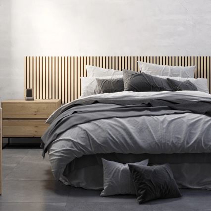 Komplet 4 akustičnih panelov DANVIKEN 60x60 cm, hrast