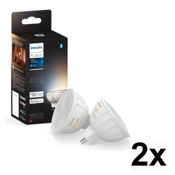 Komplet 4x LED žarnic z zatemnitvijo Philips Hue WHITE AMBIANCE GU5,3/MR16/5,1W/12V 2200-6500K