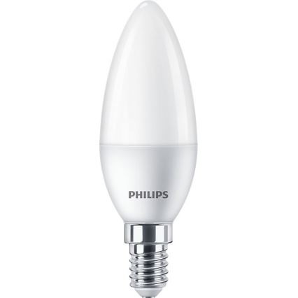 KOMPLET 4x LED Žarnica Philips B35 E14/5W/230V 2700K