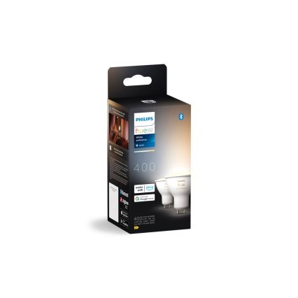 Komplet 4x zatemnjivih LED žarnic Philips Hue WHITE AMBIANCE GU10/4,2W/230V 2200-6500K