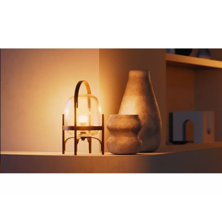 Komplet 4x zatemnljivih LED žarnic Philips Hue WHITE E27/7W/230V 2700K