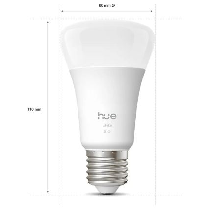 Komplet 4x zatemnljivih LED žarnic Philips Hue WHITE E27/7W/230V 2700K