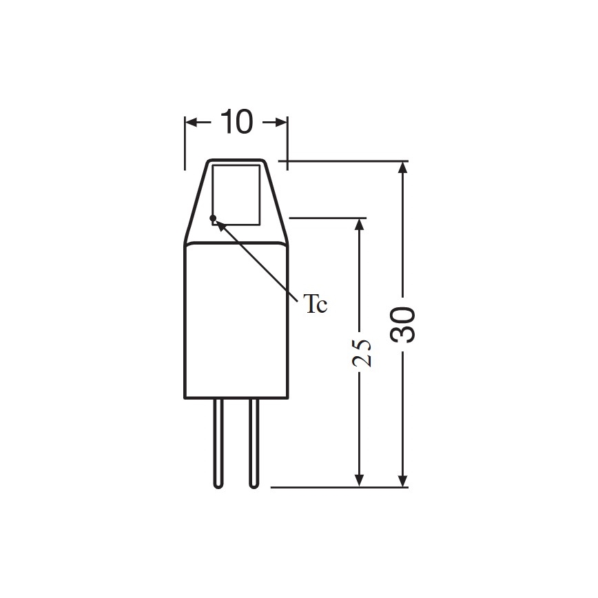 Komplet 5x LED žarnic PIN MICRO G4/1W/12V 2700K - Osram