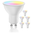 Komplet 6x LED RGBW zatemnjivih žarnic GU10/6,5W/230V 2700-6500K Wi-Fi - Aigostar