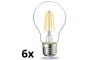KOMPLET 6x LED Žarnica A60 E27/4,3W/230V 2700K