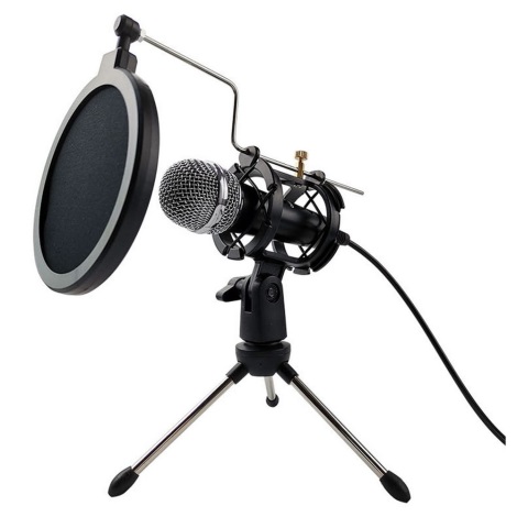 Kondenzatorski mikrofon s POP filtrom JACK 3,5 mm