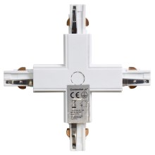 Konektor za svetila za tračni sistem 3-fazni TRACK bel tip +