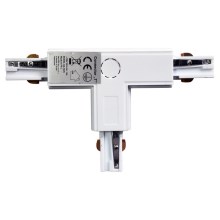 Konektor za svetila za tračni sistem 3-fazni TRACK bel tip T