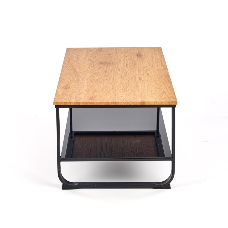 Konferenčna mizica ARTIGA 45x105 cm črna/bež