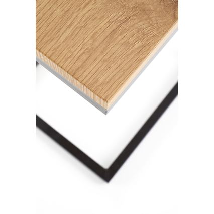 Konferenčna mizica AURIA hrast/črna