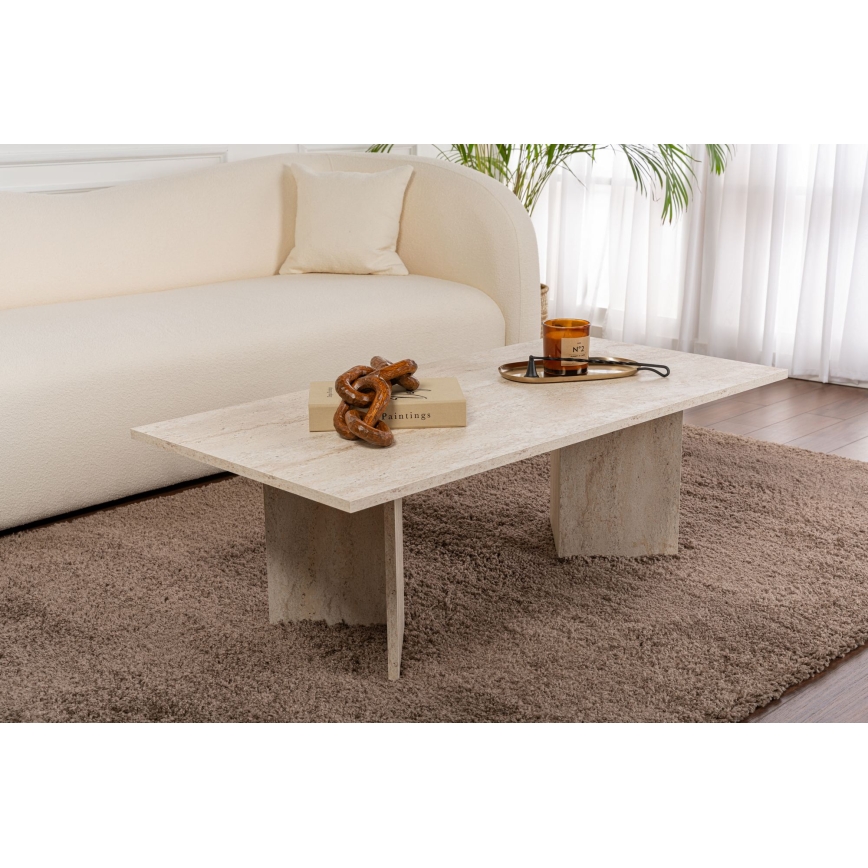 Konferenčna mizica NEL 119x60 cm bež