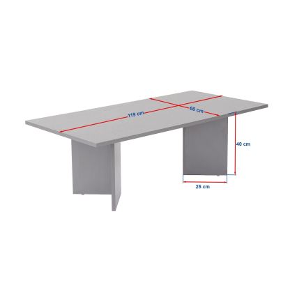 Konferenčna mizica NEL 119x60 cm bež