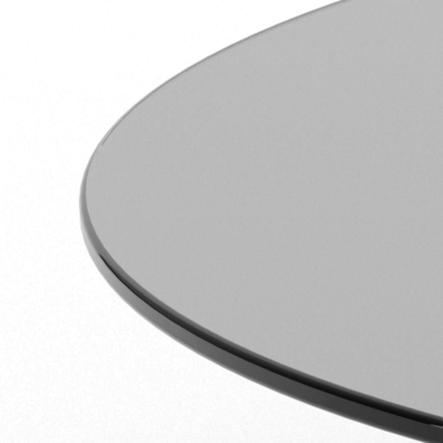 Konferenčna mizica SANOS 80 cm dimna siva