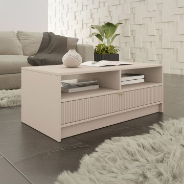 Konferenčna mizica TIRENO 40x100 cm bež