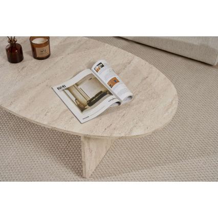 Konferenčna mizica VARUM 120x65 cm bež