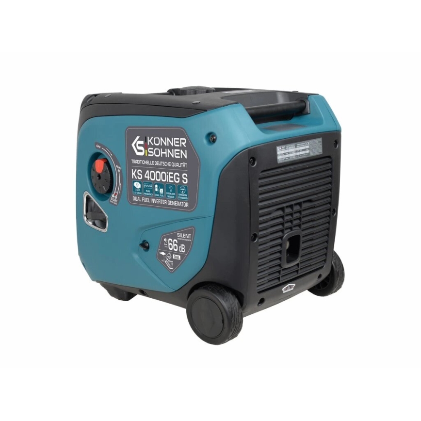 Könner & Söhnen 5106 - Inverterski električni generator na plin in bencin KS 4000iEG S 4000W