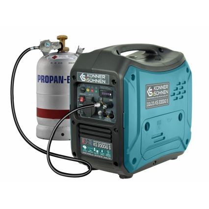 Könner & Söhnen KS7869 - Plinska in bencinska inverter elektrarna KS 2000iG S 2000W