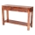 Konzolna miza GANI 76x130 cm masiven les/rosewood